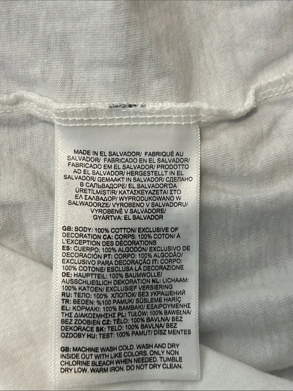 11/12/26 The North Face White Muscle Tee with Rainbow Logo Men’s Size XL